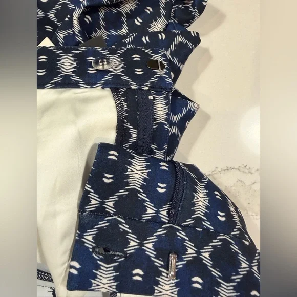 NWT Liverpool navy batik print Kelsey trouser 10/30 - Picture 6 of 11